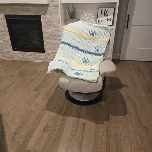 Handmade Ultra-Thick Baby Blanket (30” x 40”)