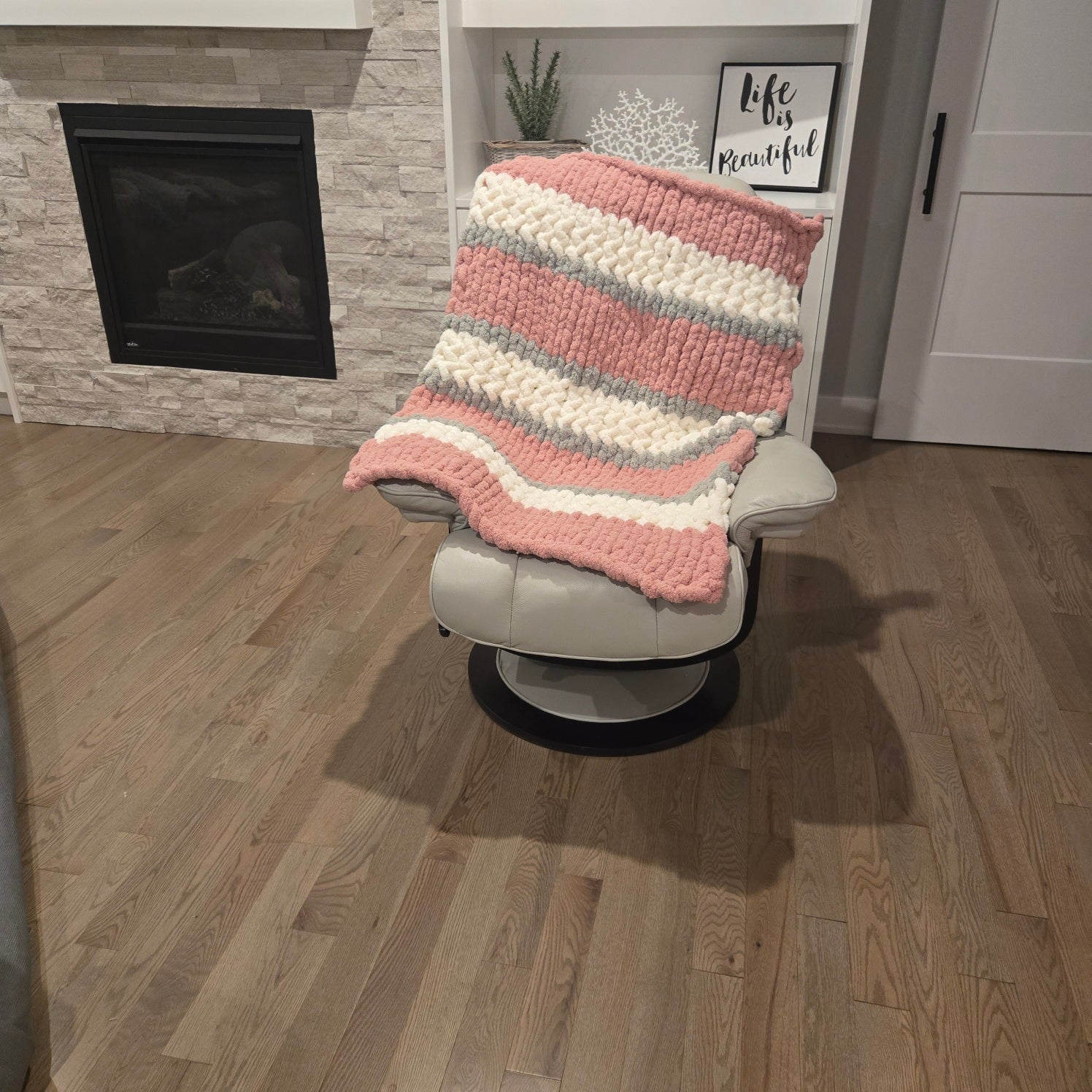 Handmade Ultra-Thick Baby Blanket (30” x 40”)