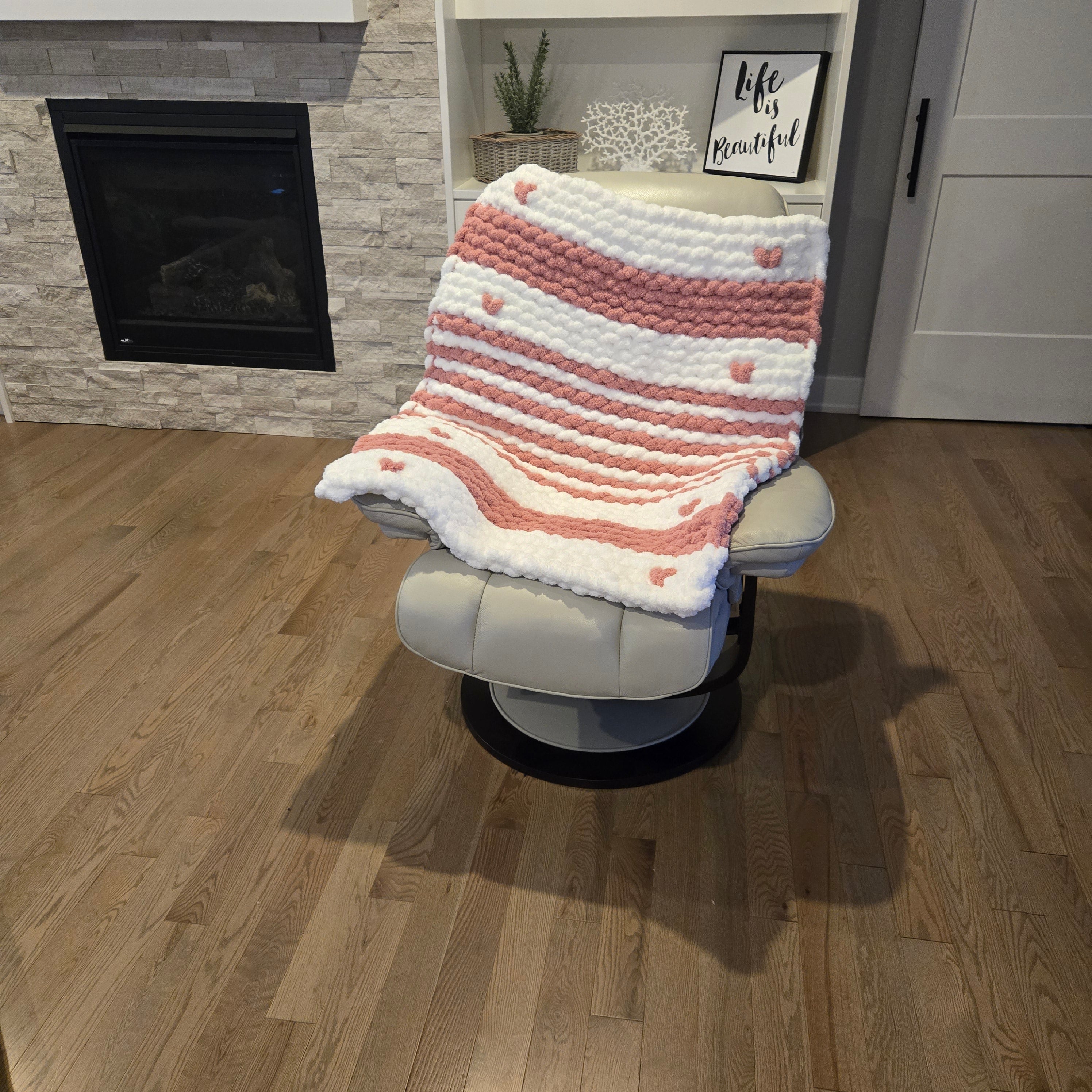 Handmade Ultra-Thick Baby Blanket (30” x 40”)