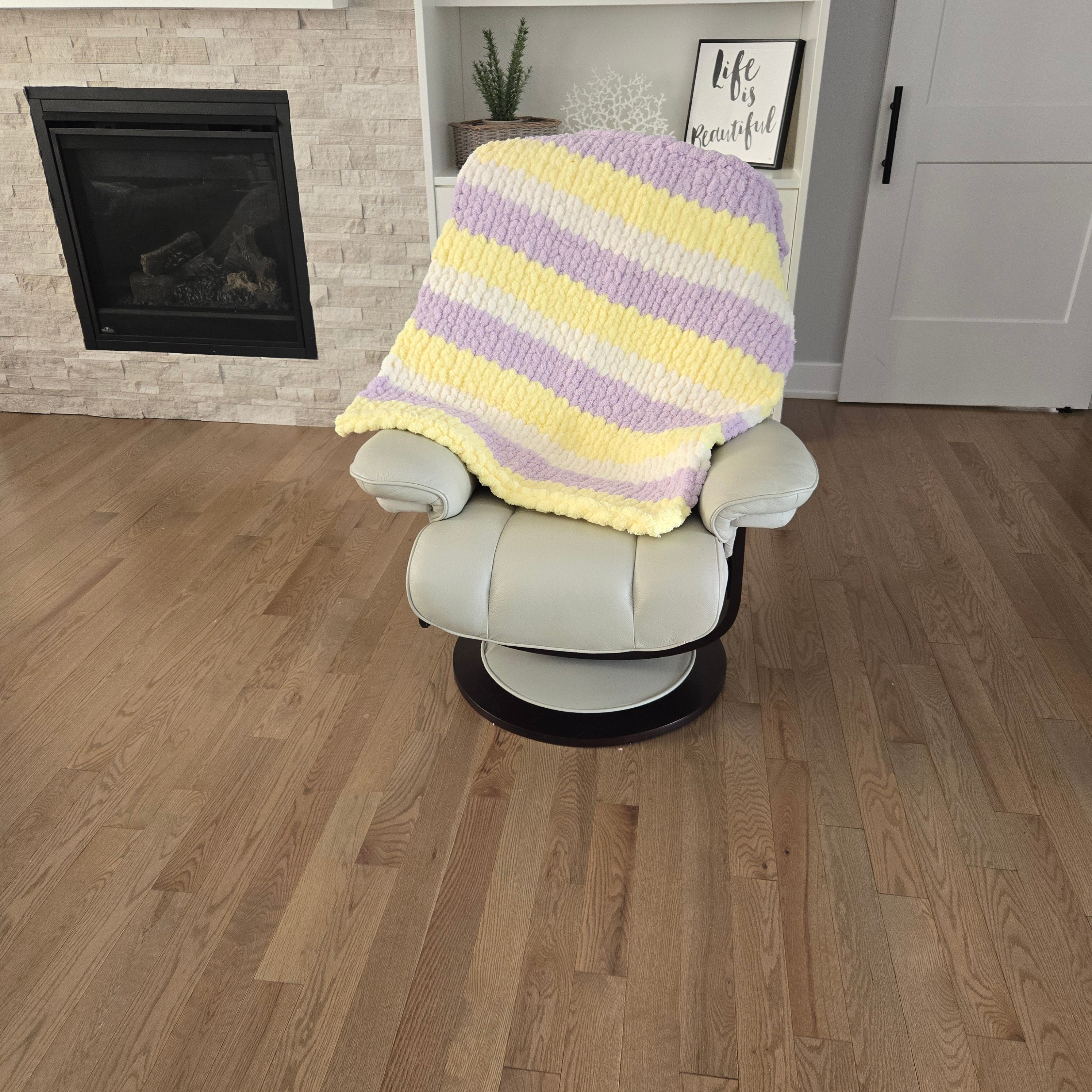 Handmade Ultra-Thick Baby Blanket (30” x 40”)