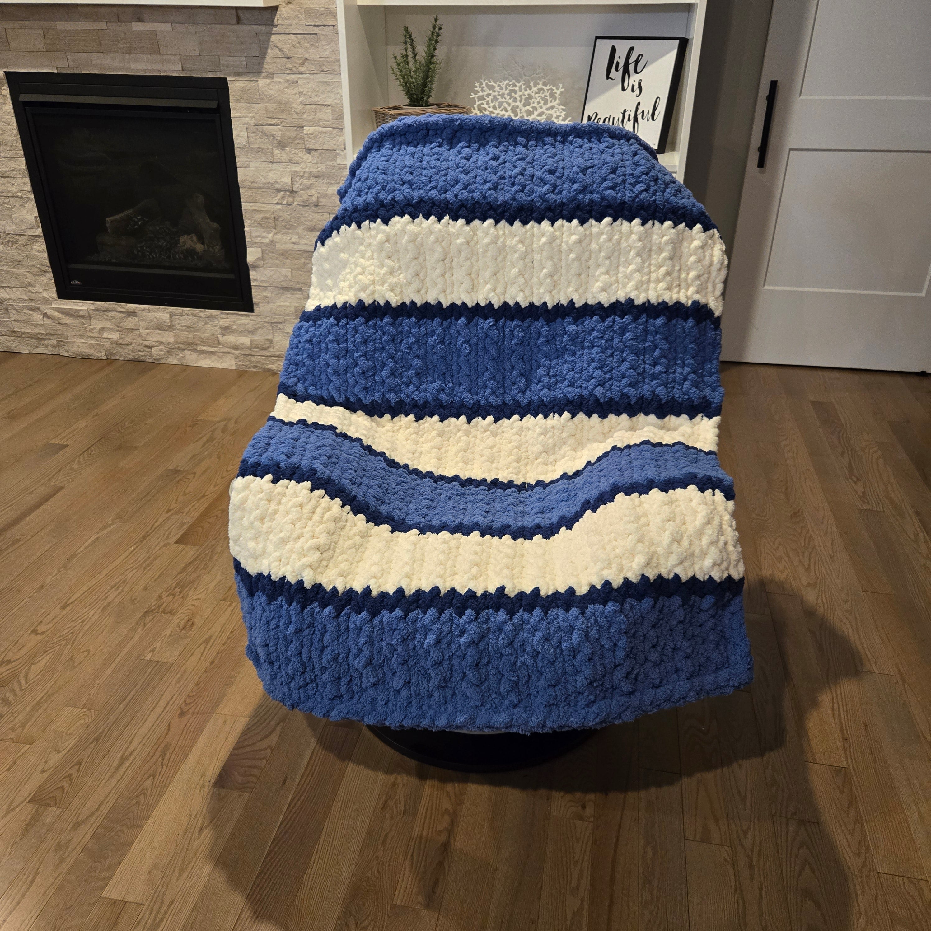 Handmade Ultra-Thick Lap & Throw Blanket (40” x 60” / 50” x 60”)