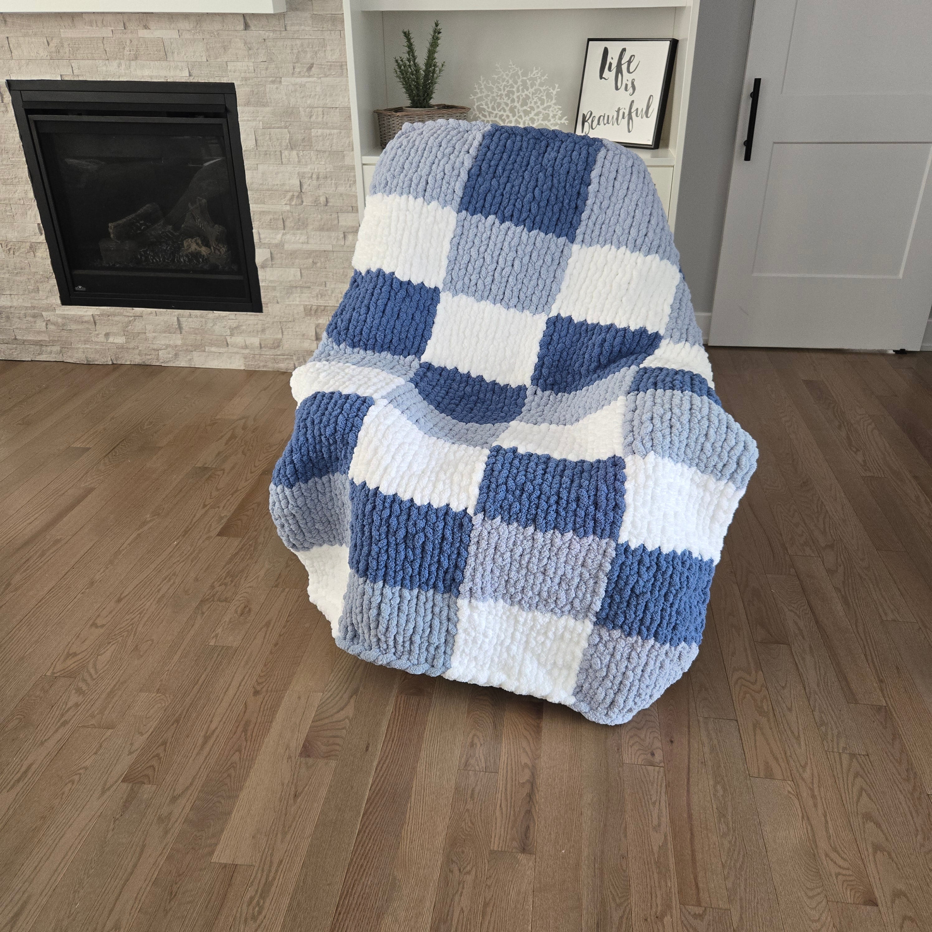 Handmade Ultra-Thick Lap & Throw Blanket (40” x 60” / 50” x 60”)