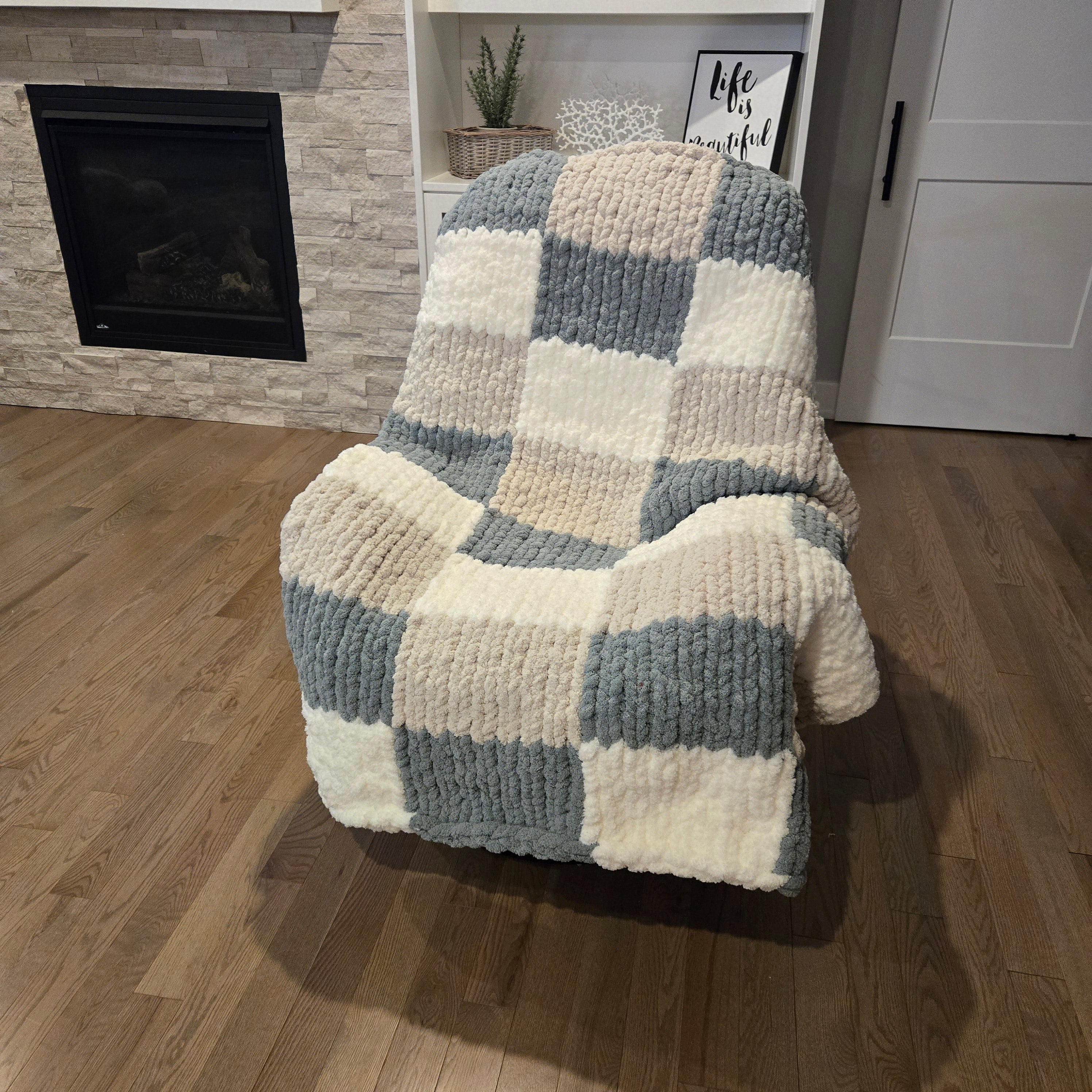 Handmade Ultra-Thick Lap & Throw Blanket (40” x 60” / 50” x 60”)