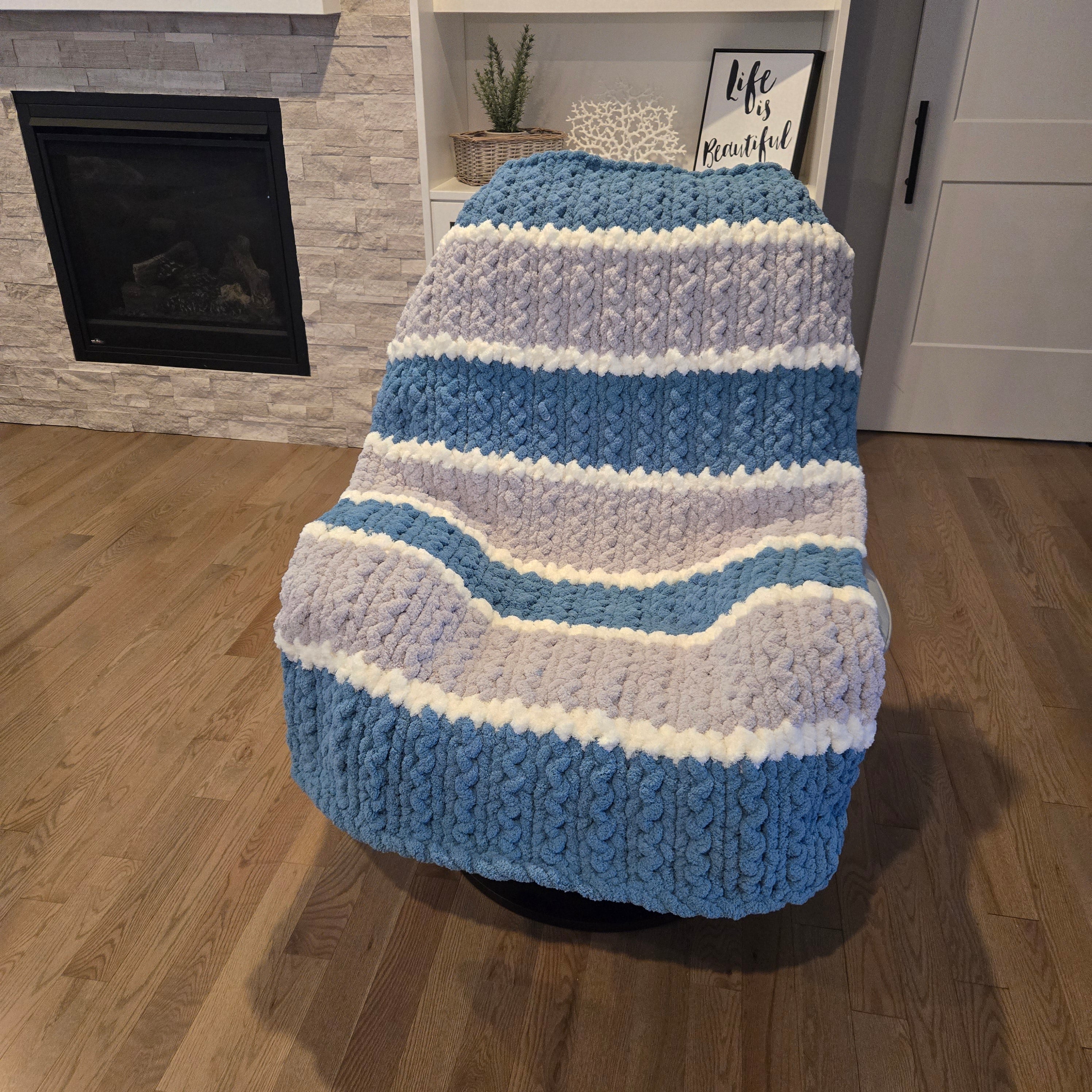 Handmade Ultra-Thick Lap & Throw Blanket (40” x 60” / 50” x 60”)