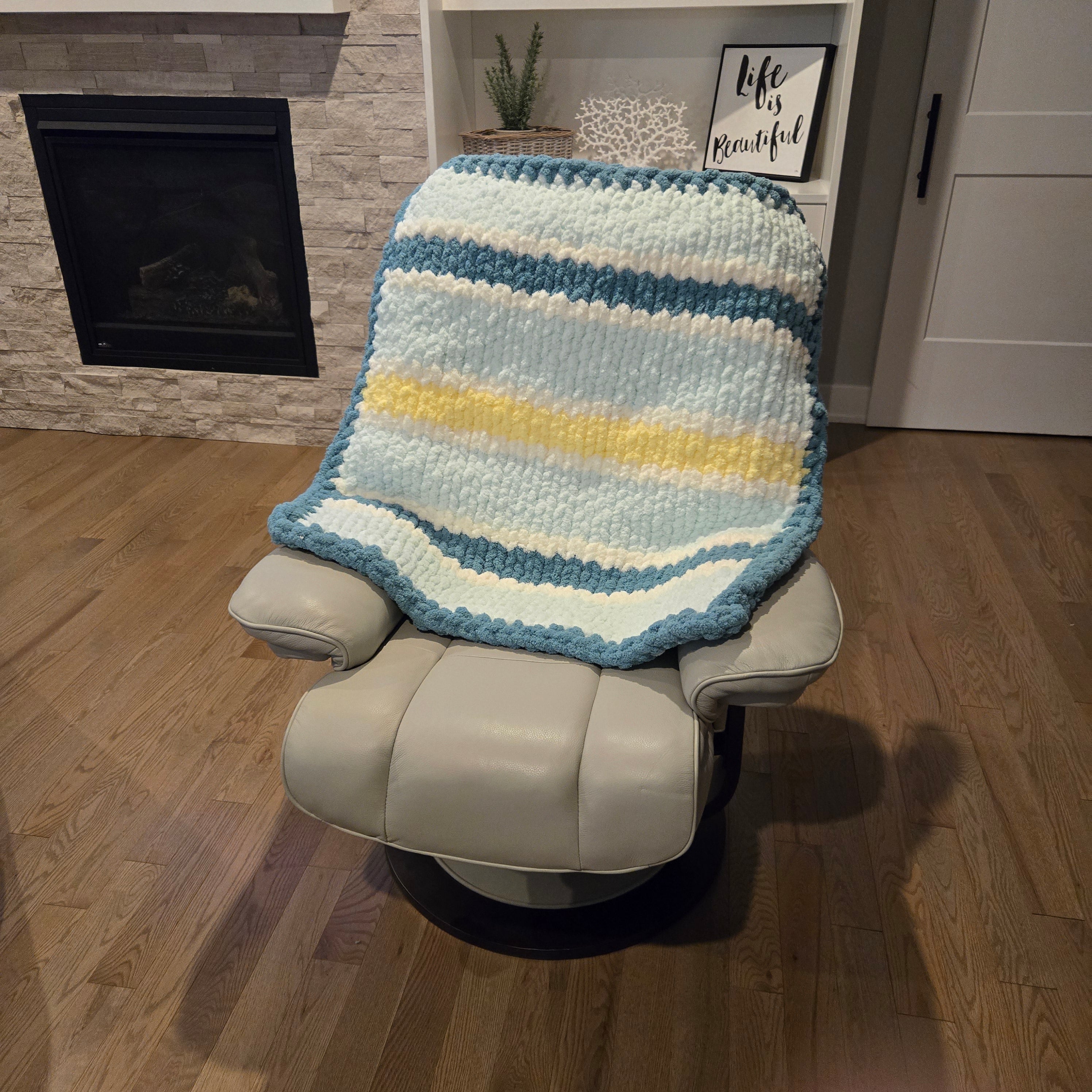 Handmade Ultra-Thick Baby Blanket (30” x 40”)