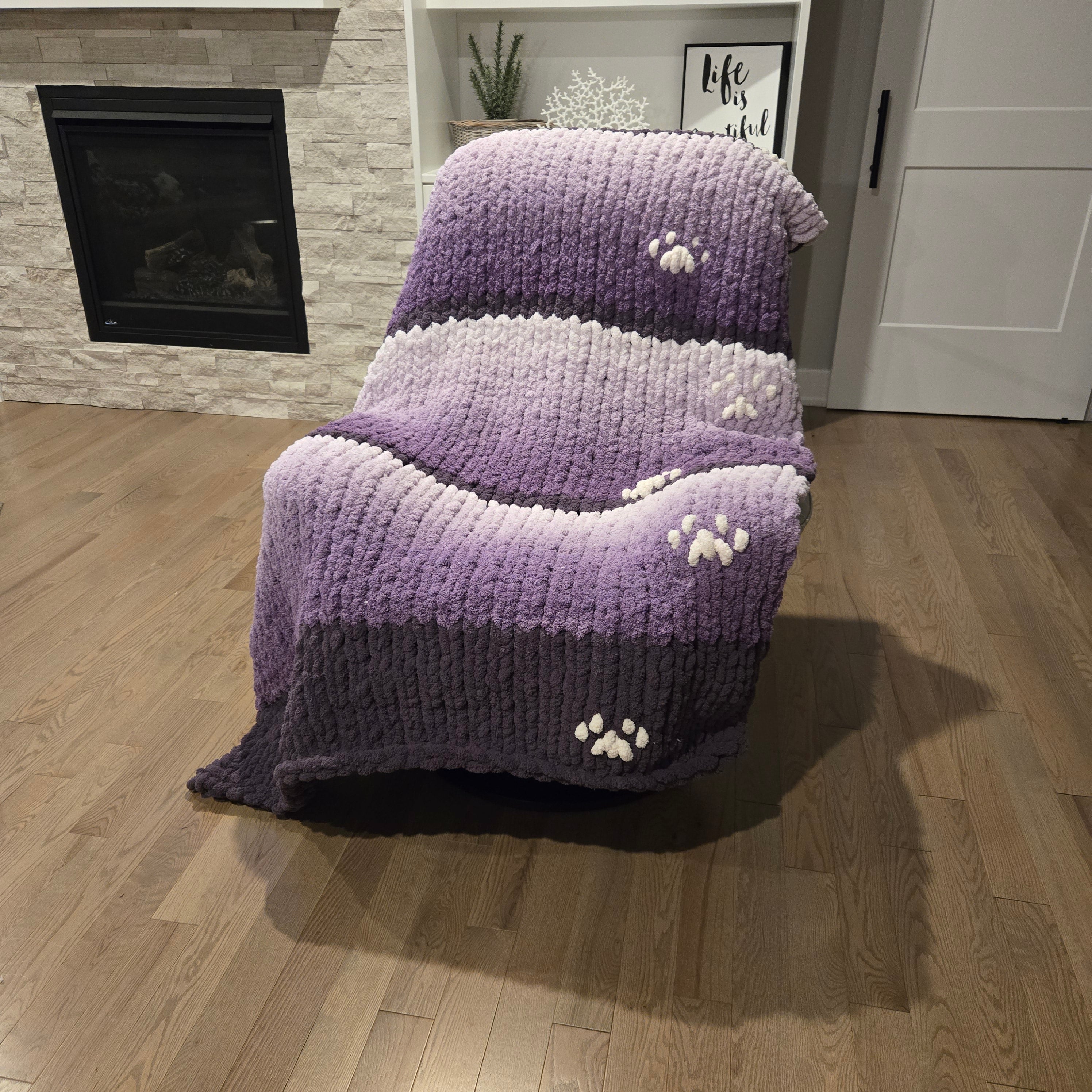 Handmade Ultra-Thick Lap & Throw Blanket (40” x 60” / 50” x 60”)